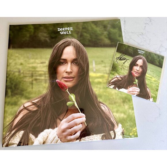 Kacey Musgraves Deeper Well Limited Tortoise Shell Vinyl LP And Signed ART Card - Picture 2 of 4